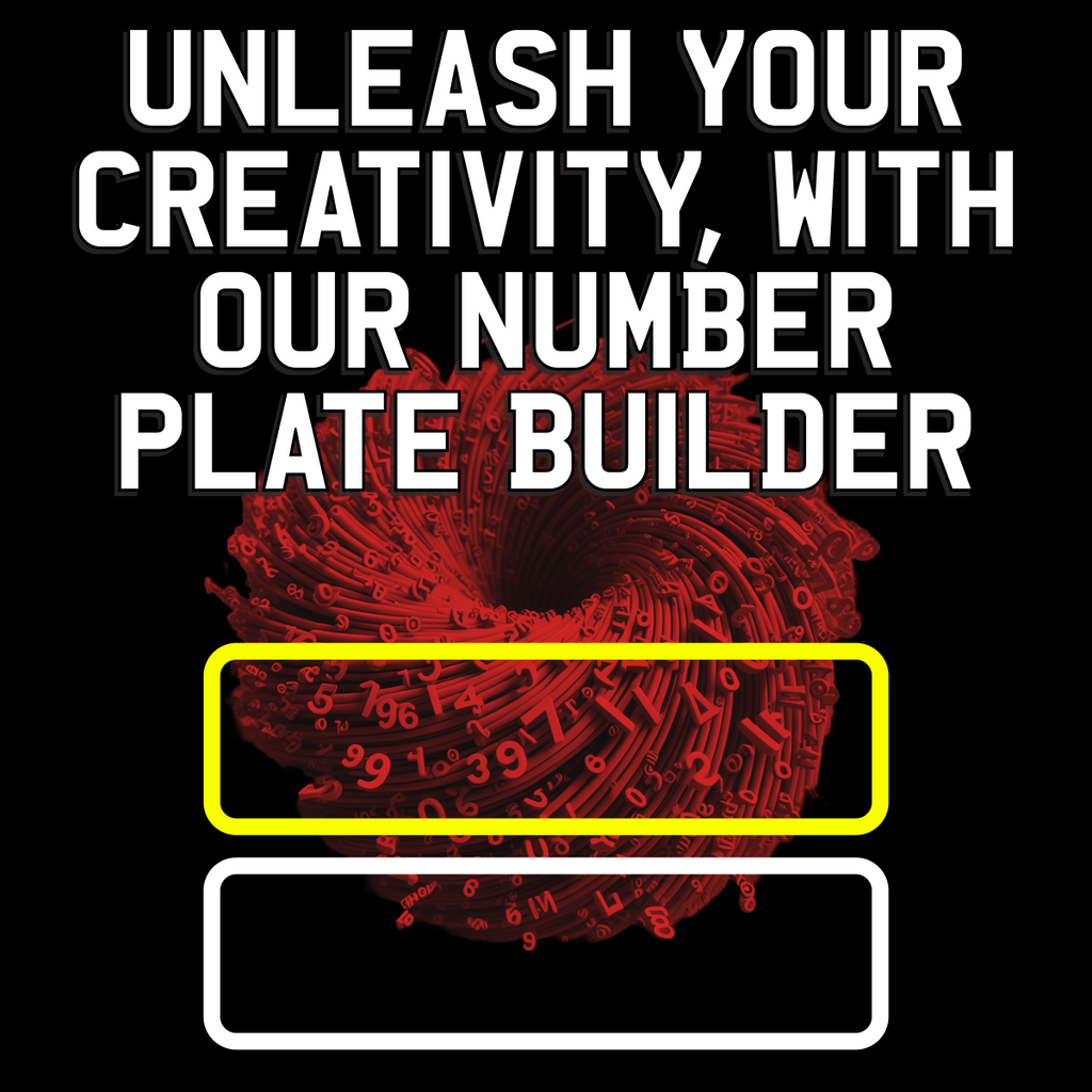 UNLEASH YOUR 4D GEL CREATIVITY WITH OUR NUMBER PLATE BUILDER