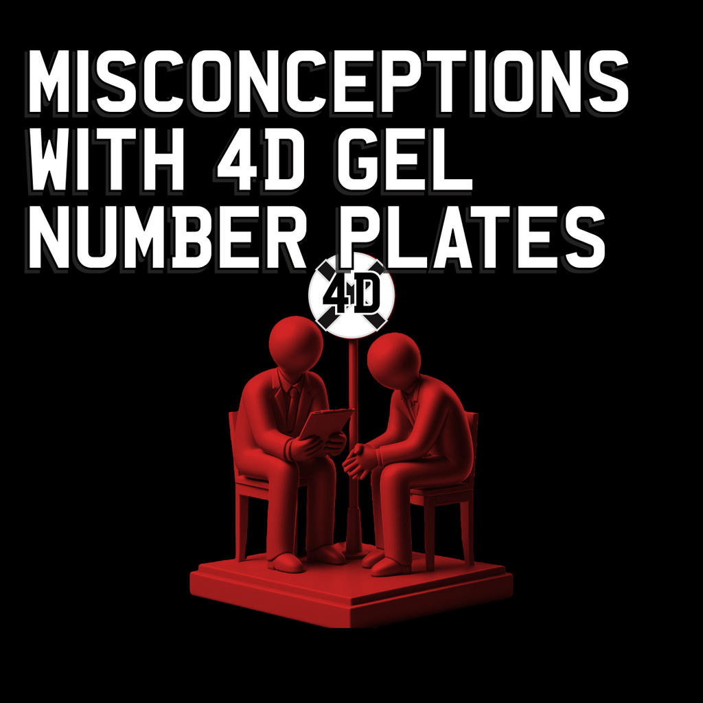 MISCONCEPTIONS ABOUT 4D GEL NUMBER PLATES