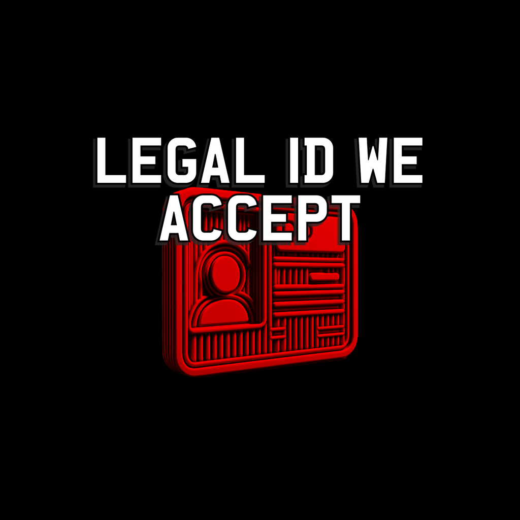 LEGAL ID WE ACCEPT | 4D GEL NUMBER PLATES