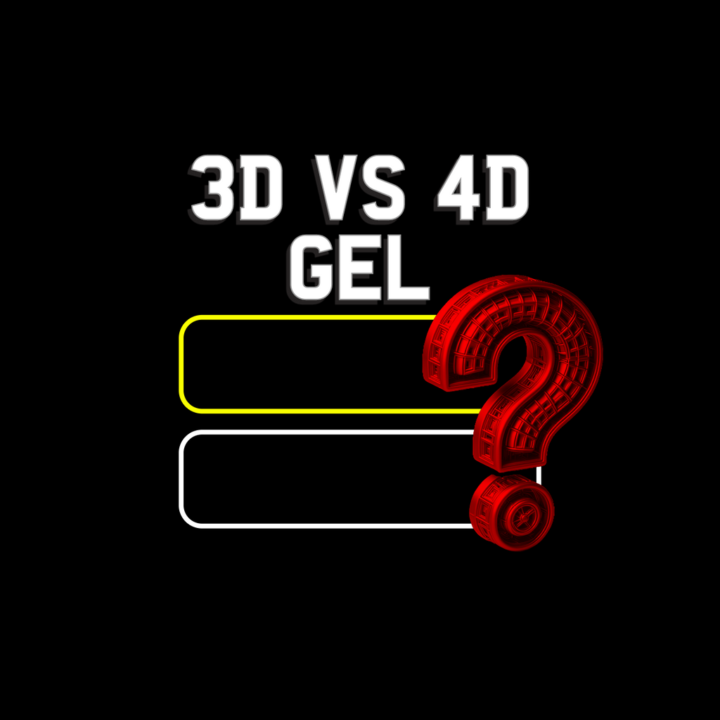 3D VS 4D GEL NUMBER PLATES