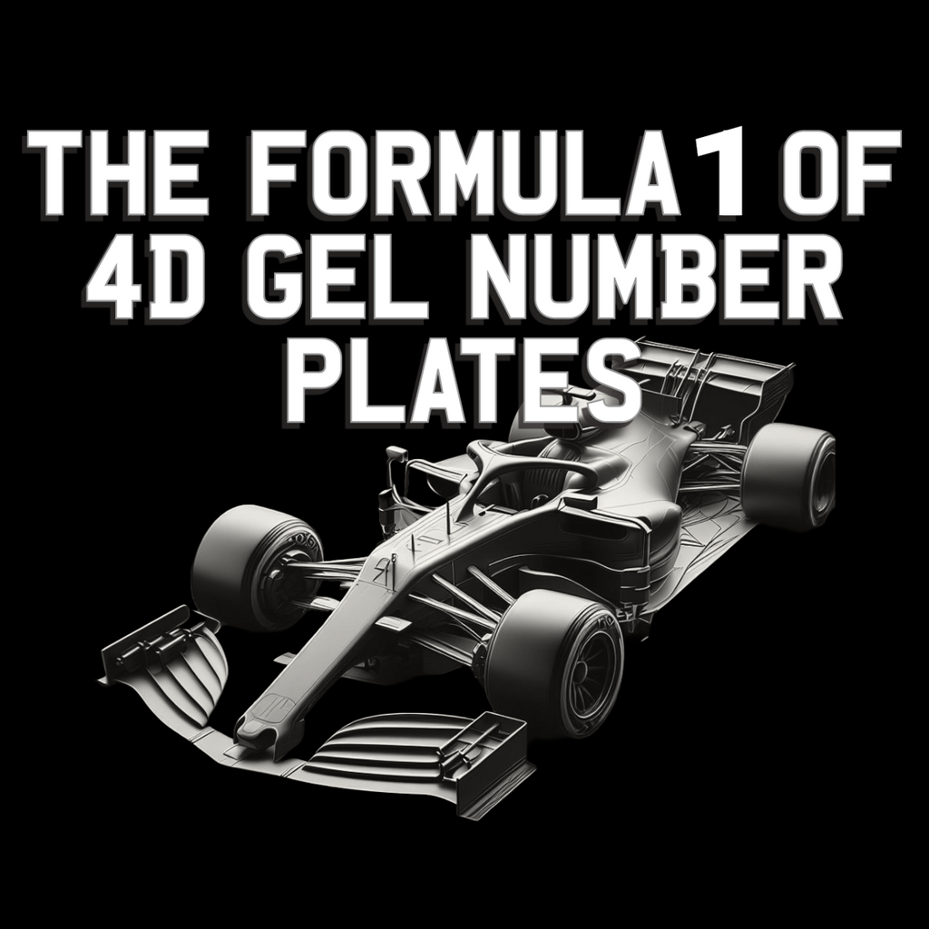 THE FORMULA 1 OF 4D GEL NUMBER PLATES