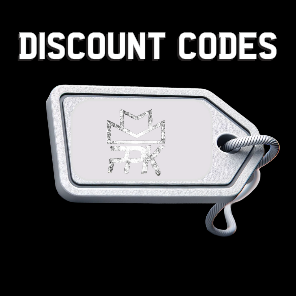 Discount code Tag with Private King Logo